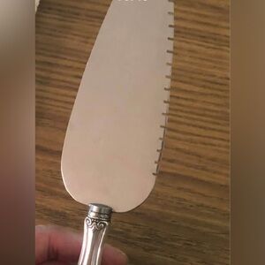 Reed and Barton "Burgundy" pattern Sterling Silver Cake Server